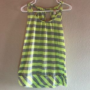 Striped spring summer shirt